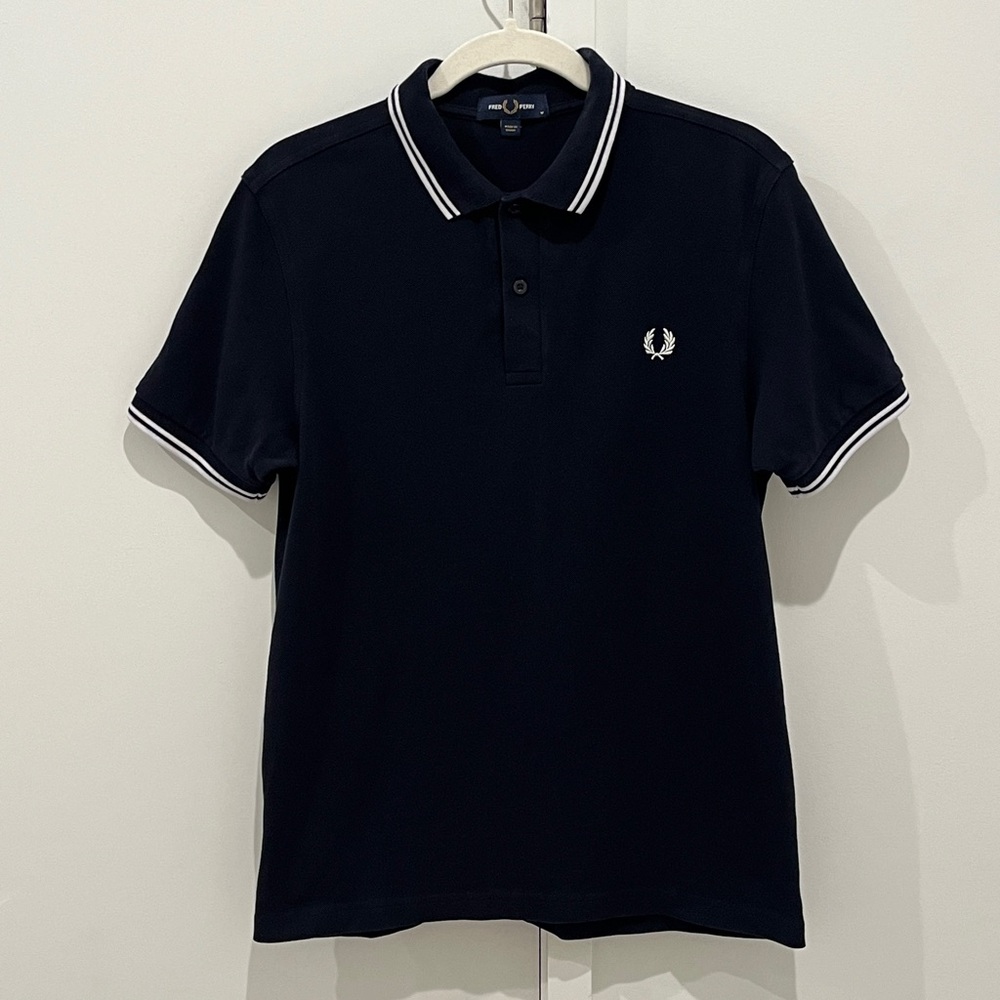 MENS Fred Perry Polo Black